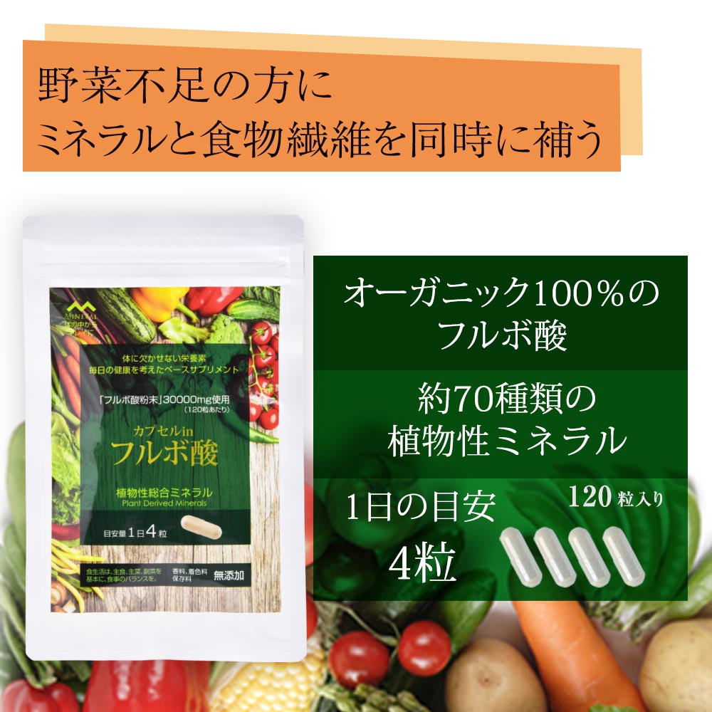 フルボ酸ミネラルカプセル